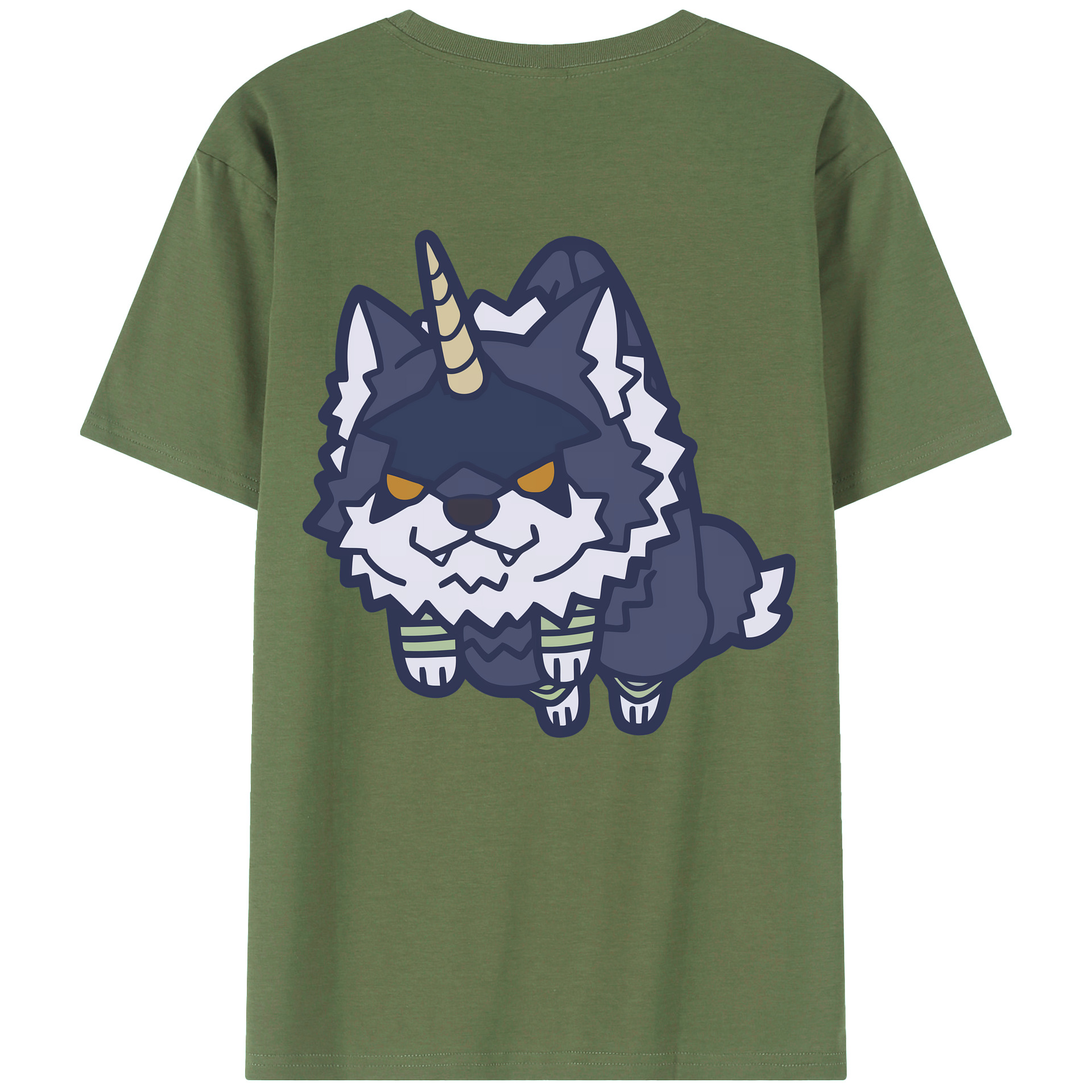 （画像用） 転スラ Regarding Reincarnated to Slime 綿100％ メンズ半袖Tシャツ（バックプリント） 通気性
